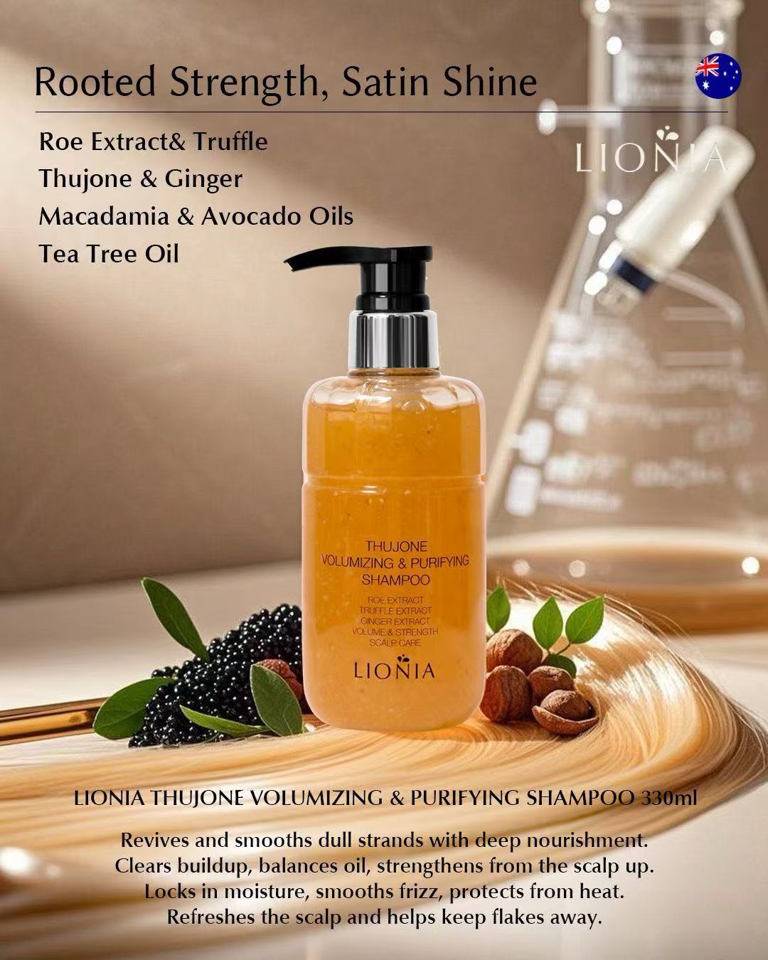 LIONIA SHAMPOO & CONDITIONER SET PRODUCT