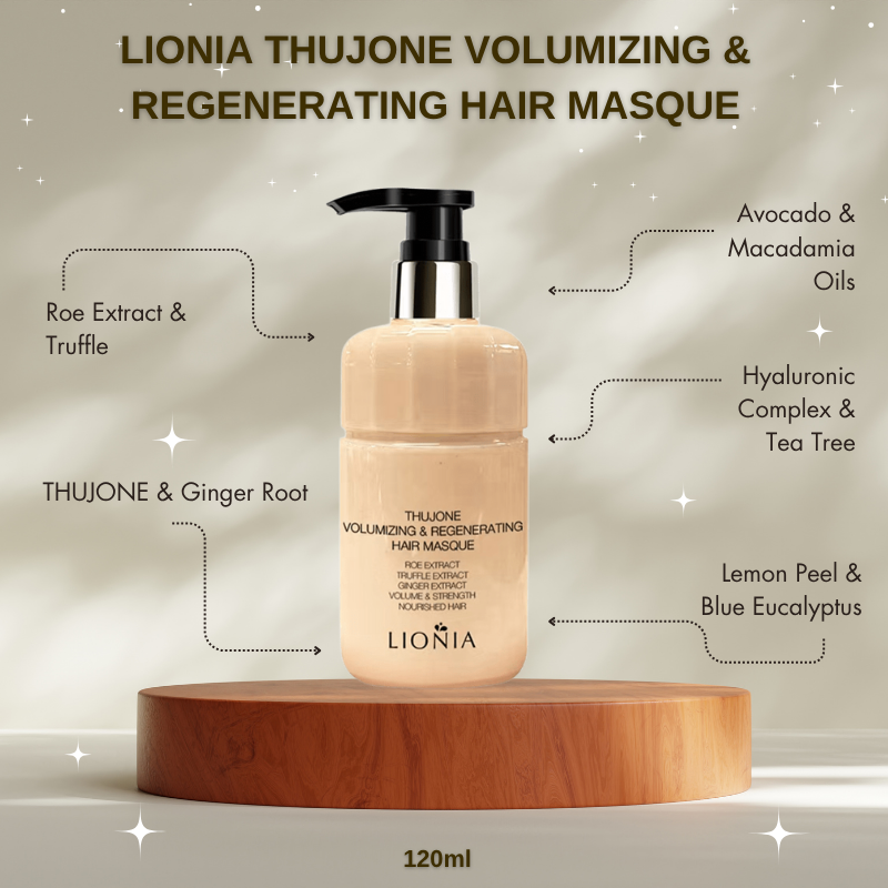 LIONIA THUJONE VOLUMIZING & REGENERATING HAIR MASQUE 330ml