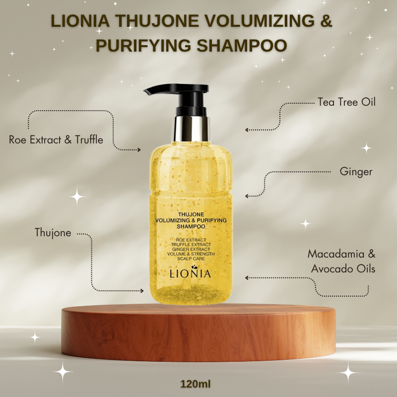 LIONIA THUJONE VOLUMIZING & PURIFYING SHAMPOO 330ml