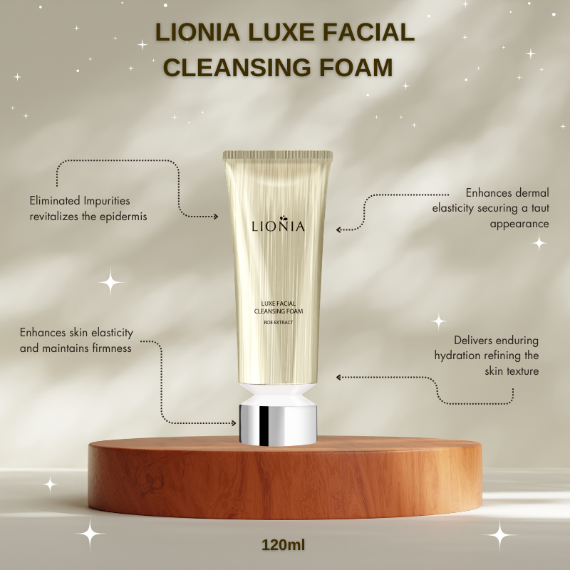 LIONIA LUXE FACIAL CLEANSING FOAM 120ml