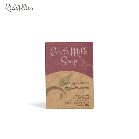 Nativebliss Handmade Goat Milk Soap Rose Geranium 110g