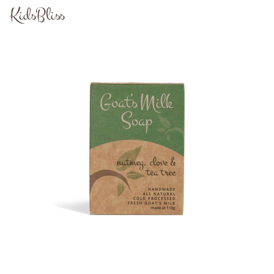 Nativebliss Handmade Goat Milk Soap Tea Tree & Nutmeg 110g