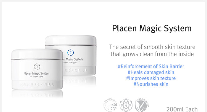 RENECELL Placen Magic System (Exfoliation+Nutrition Mask) 200ml*2