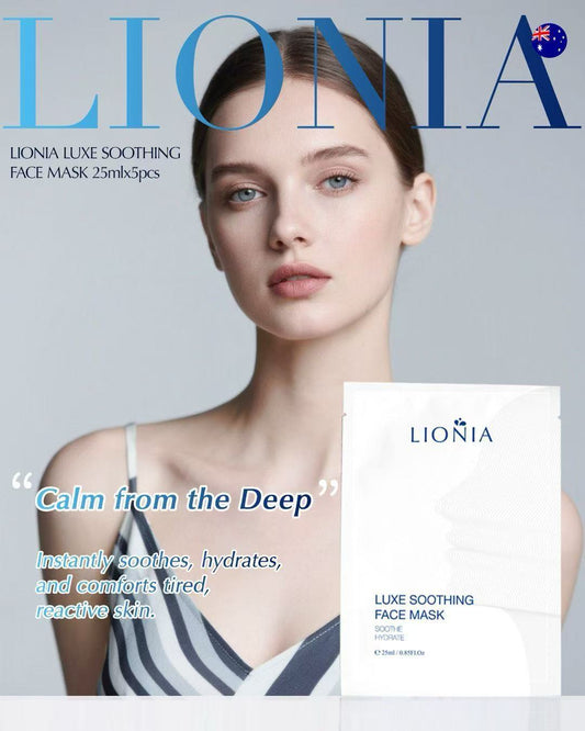 LIONIA LUXE SOOTHING FACE MASK 25ml * 5