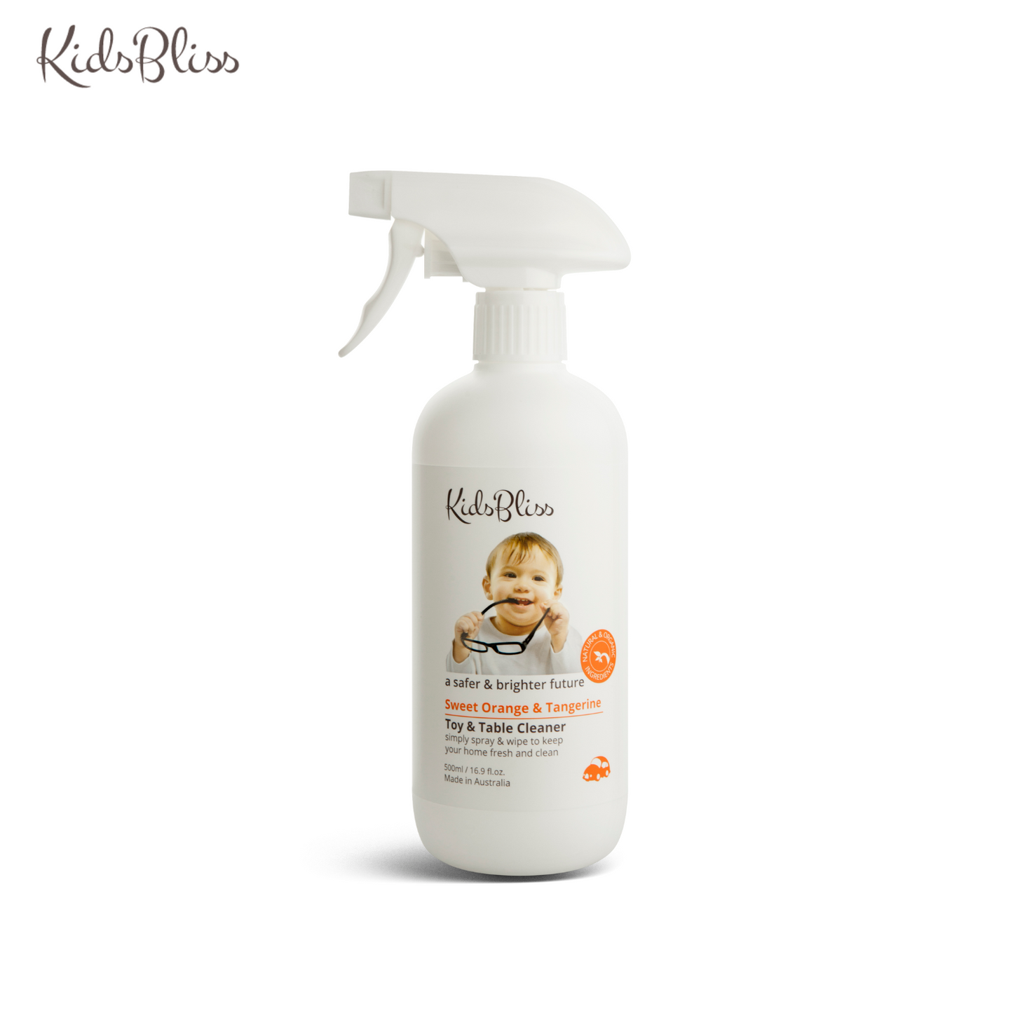 Kidsbliss Toy and Table Spray Sweet Orange & Tangerine 500ml