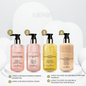 LIONIA SHAMPOO & CONDITIONER, SHOWER GEL & MOISTURIZING CREAM SET PRODUCT