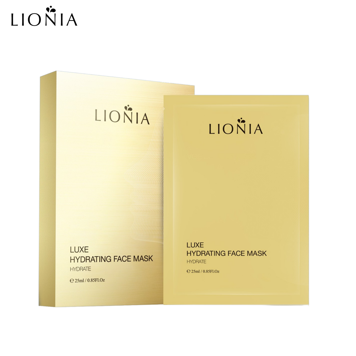 LIONIA莲妮娜海洋鱼子精华温和补水面膜 (25ml*5)