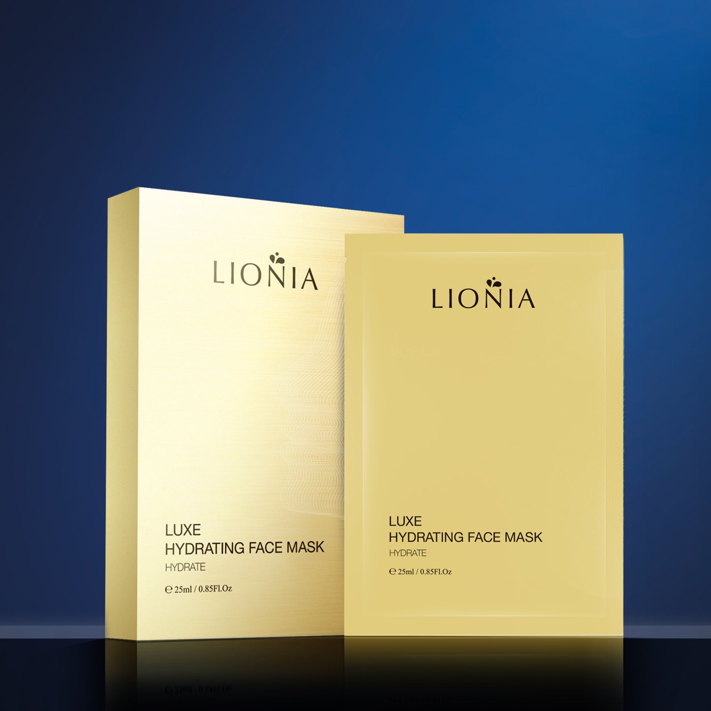 LIONIA莲妮娜海洋鱼子精华温和补水面膜 (25ml*5)