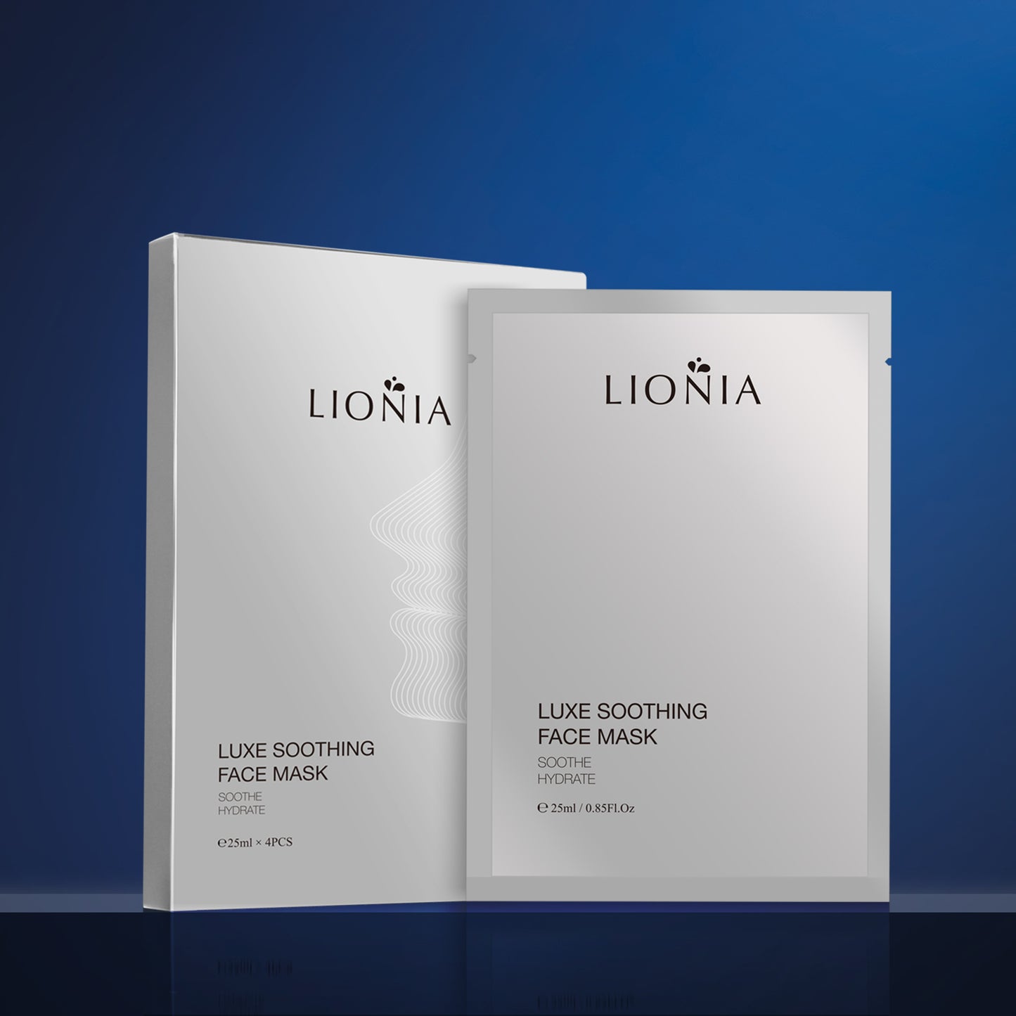 LIONIA SOOTHING FACE MASK (25ml*4）