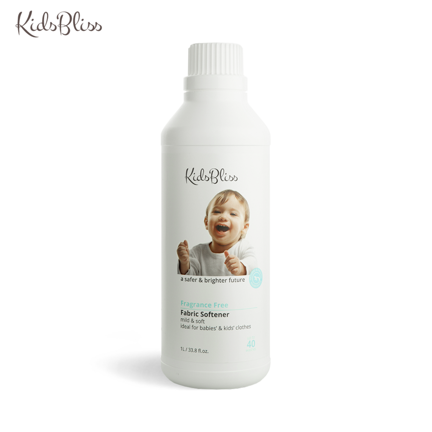 KidsBliss Fabric Softener – Fragrance Free 1L